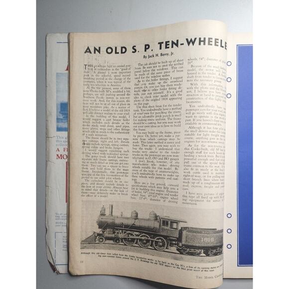 1940 The Model Craftsman July Magazine of Mechanical Hobbies M582 - Picture 7 of 12